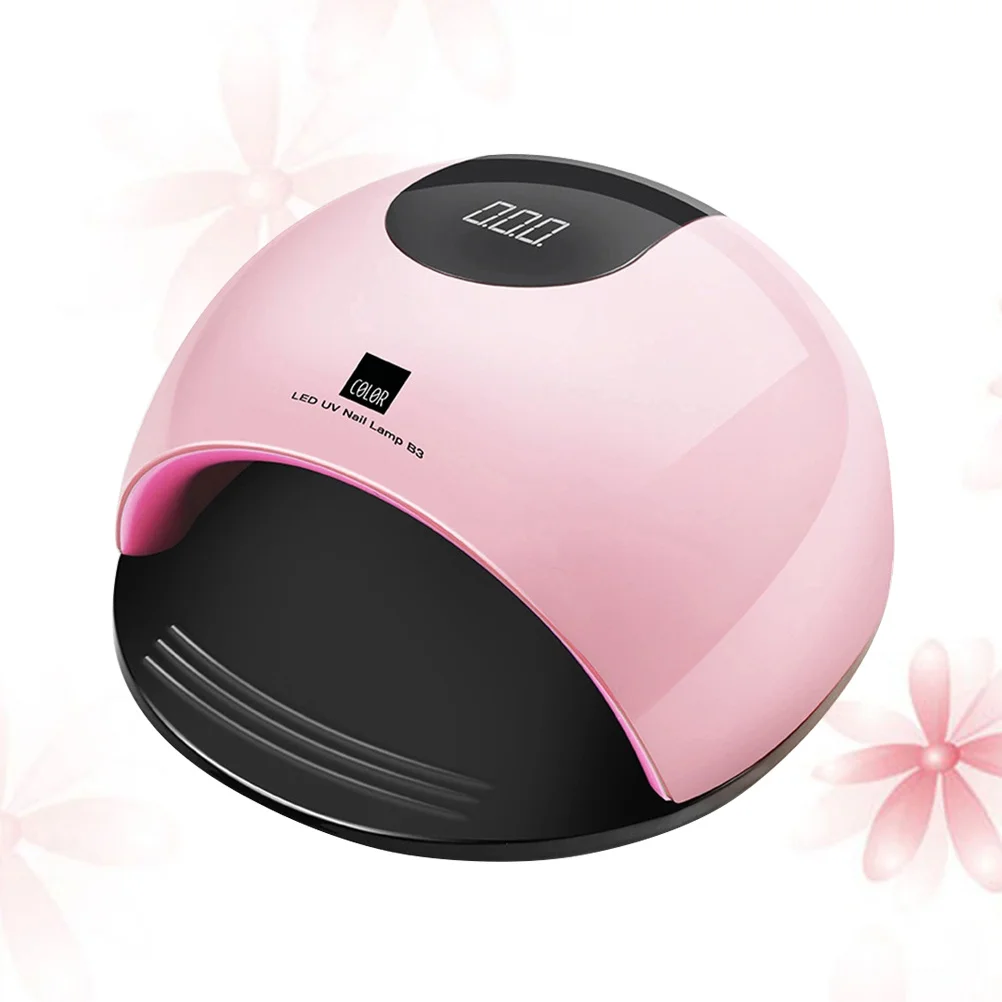 

80W Uv LED Nail Lamp Dryer Automatic Sensor LCD Screen 4 Timer Settings Fingernail Toenail Gel Polish Manicure Nail Dryer
