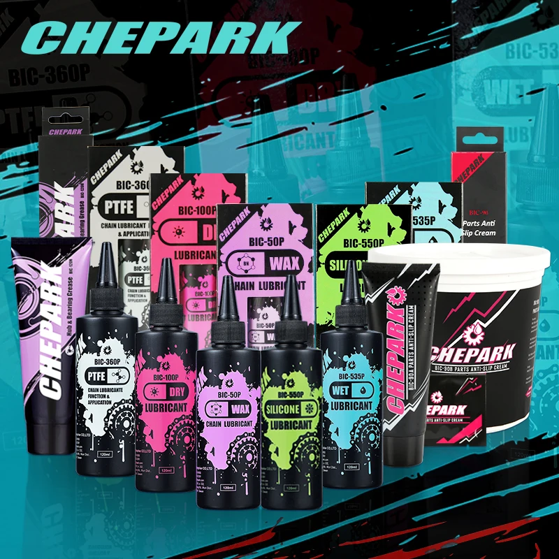 CHEPARK Bike Chain Lubricant Cycling Bike Lubrication Wet / Dry / Waxy Maintenance Oil Bike Lubricating Oil Bicycle Chain Lube