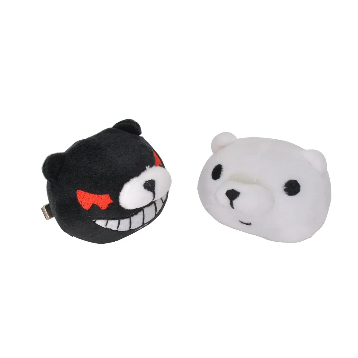 Anime Game Danganronpa Cosplay Costume Enoshima Junko Uniform Cafe Work Clothe Short Skirt Monokuma Headwear Double Ponytail Wig