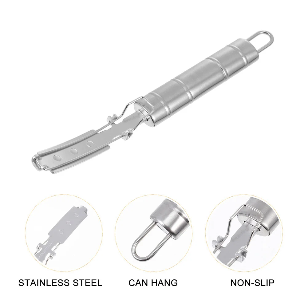 Pig Hair Scraper Clothes Shaver Farm Remover Animal Meat Tool Poultry Sheep Stainless Steel Manual Metal