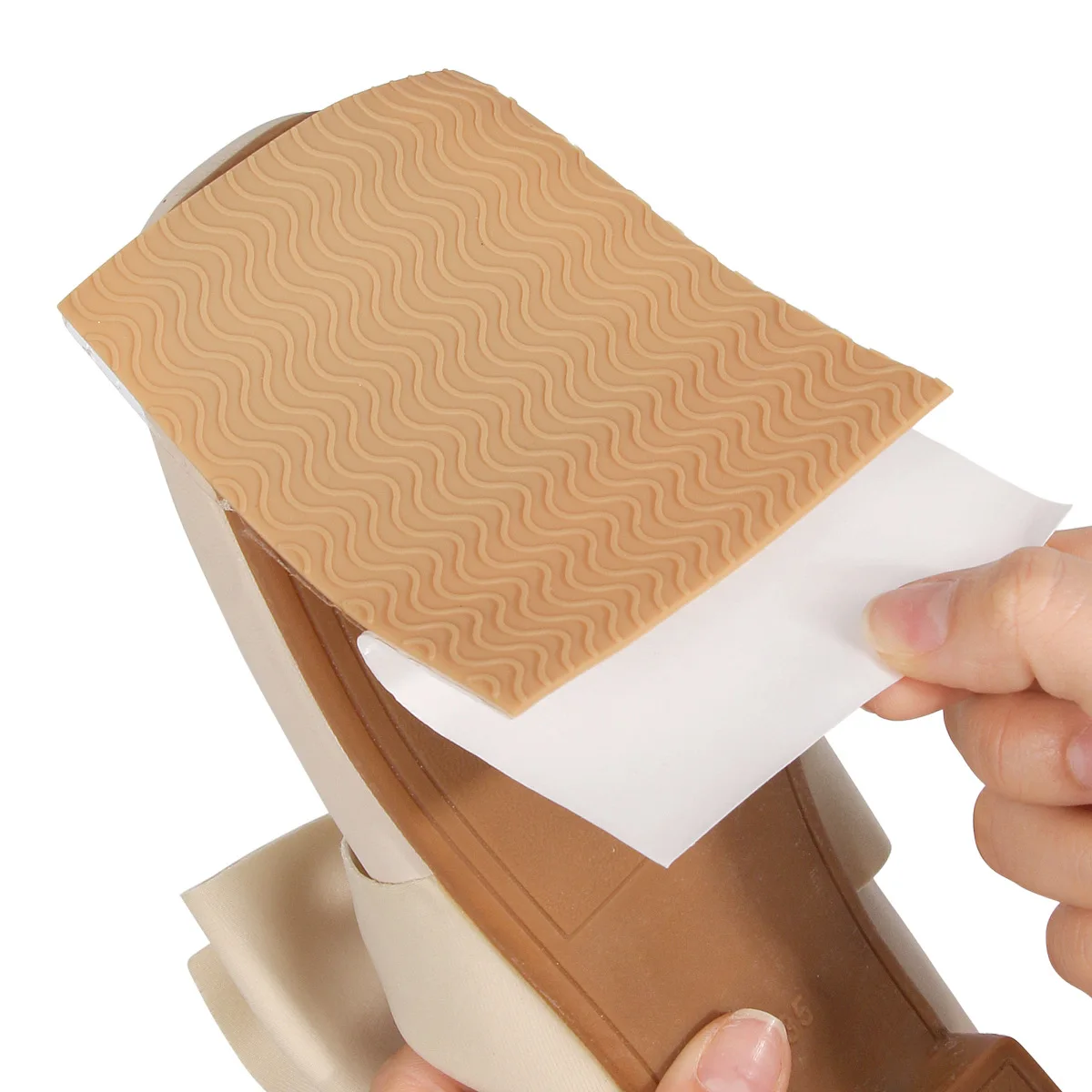 1pc Creative Convenient Practical Anti-slip Sole Protector With Wear-resistant Design Customizable Size High Heel Shoe Protectio