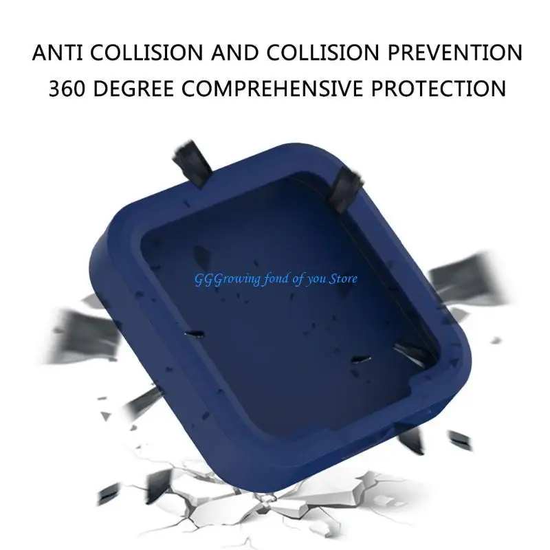 

H9EB Scratchproof Shell Cover for Square Reader 2nd Silicone Sleeve Suction Cup Protective Case with Lanyard Soft Housing