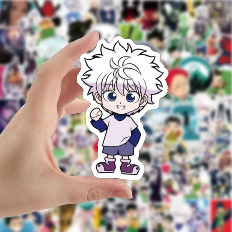 100 Uds dibujos animados Anime HUNTER×HUNTER pegatinas decorativas creativas