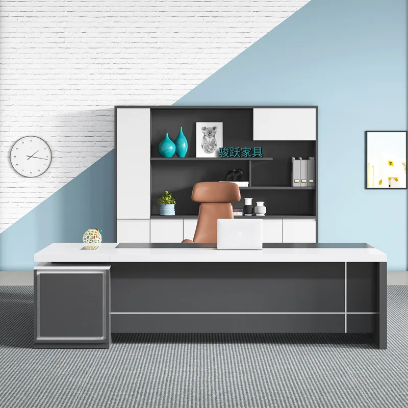 

LBZ53 Wood L Shaped CEO Office Desk Office Table Executive of Best Manufacturers Office Furniture