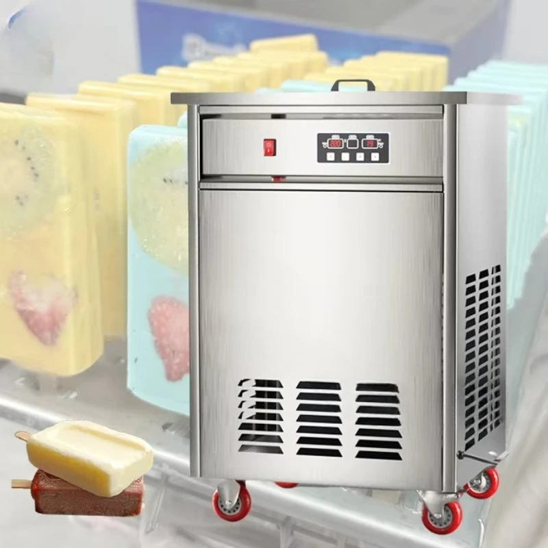 

High productivity fruit popsicle machine for making a mold ice cream popsicle machine
