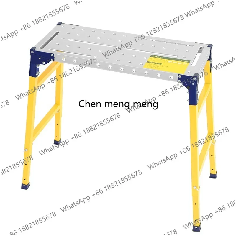A55 Heavy-duty Folding Scaffolding  Painter's Ladder  Suitable for Plastering  Ceiling Work  Wall Painting and Renovation