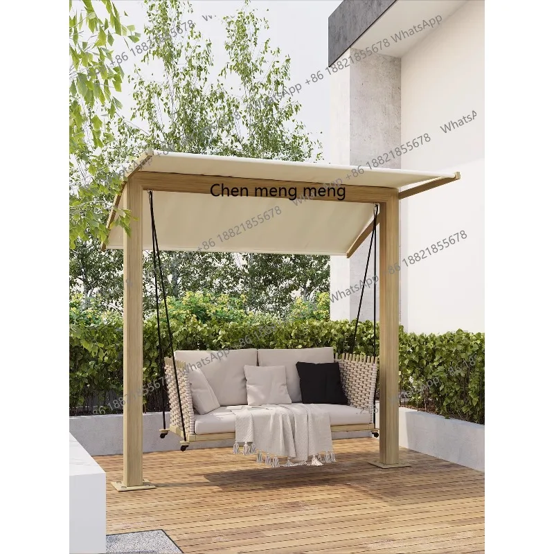 

Outdoor swing balcony chairlift courtyard outdoor swing villa courtyard