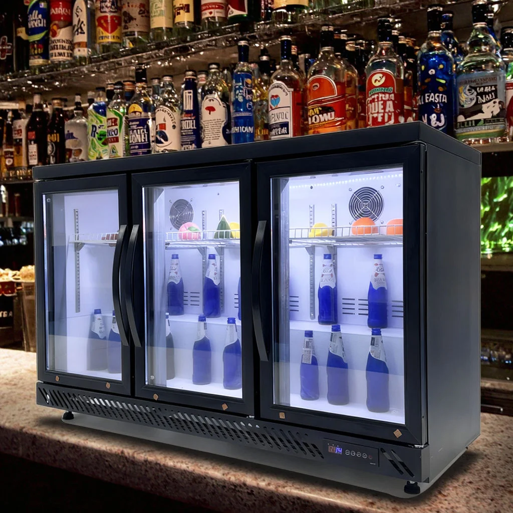 Factory Direct Sale Mini Single-temperature Wine Cooler, Built-in LED Light  150L Wine Fridge