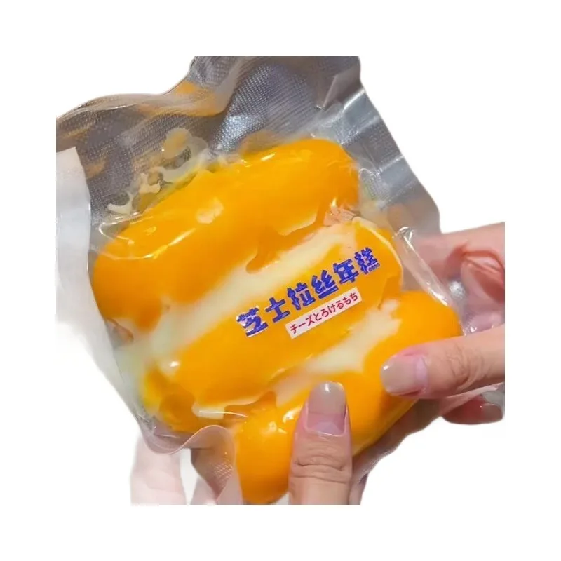 Crispy Squishy Pouch Handmade Crispy Simulate Rice Cake Pouch Crackling Wax Balls Squeeze Bag Stress Relief ASMR Fidget Toys view 6
