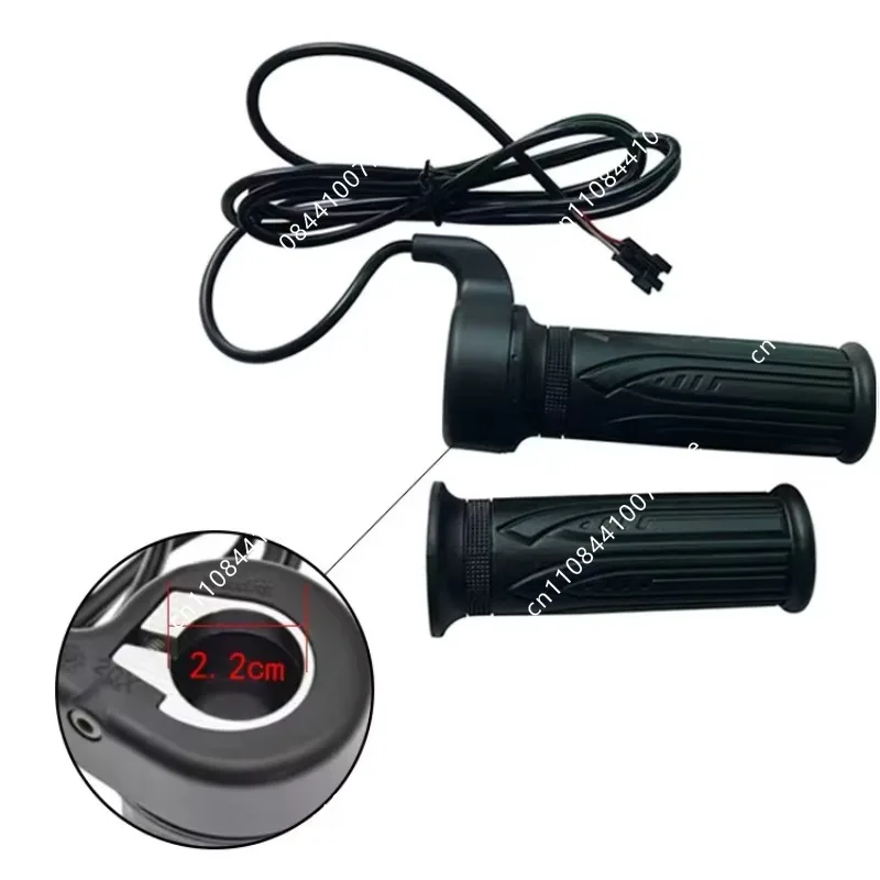 Electric bicycle five-star 20X full twist throttle Ebike right handle throttle 12V24V36V48V60V72V electric scooter throttle