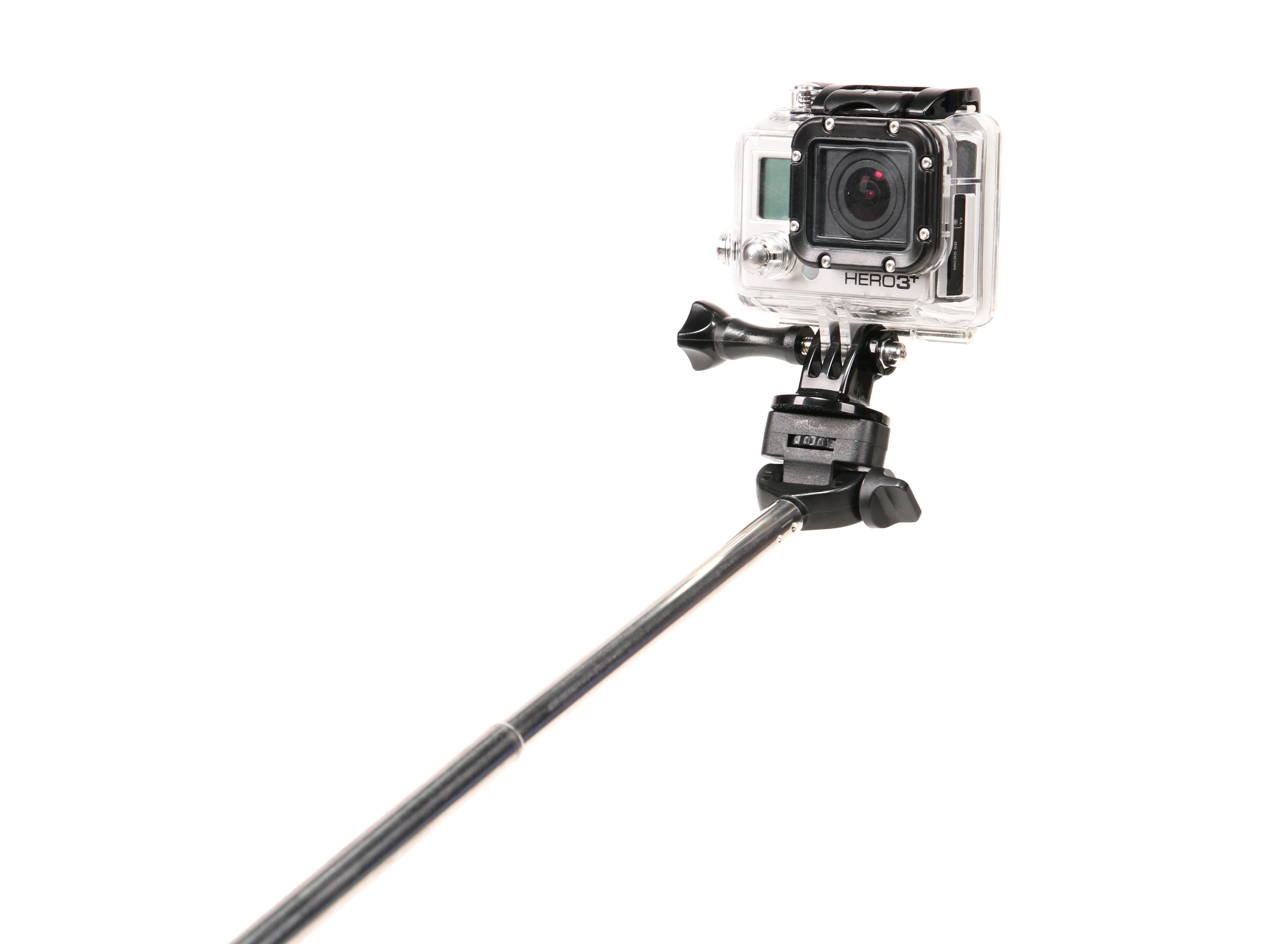 Удлинитель камеры Monopole Action (Selfie Stick) 200–1070 мм с адаптером, черный