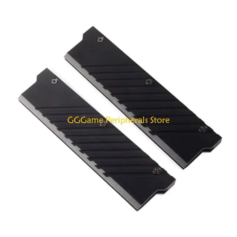 U55B Computer Water Coolers Aluminum Memory Heat Sink Heatsink Radiators Memory Cooling Vest for DDR5 Desktop Memory