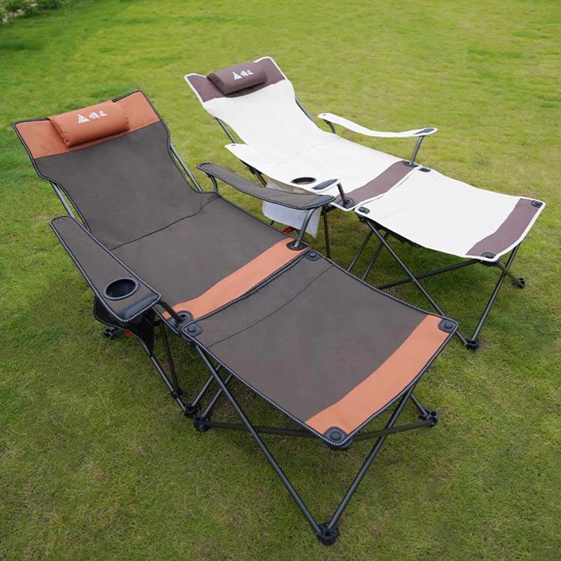 Outdoors Fold Beach Chair Portable Recliner Portable Beach Chair Picnic Sunlounger Camp Out Furniture Sillas De Comedor FYBC