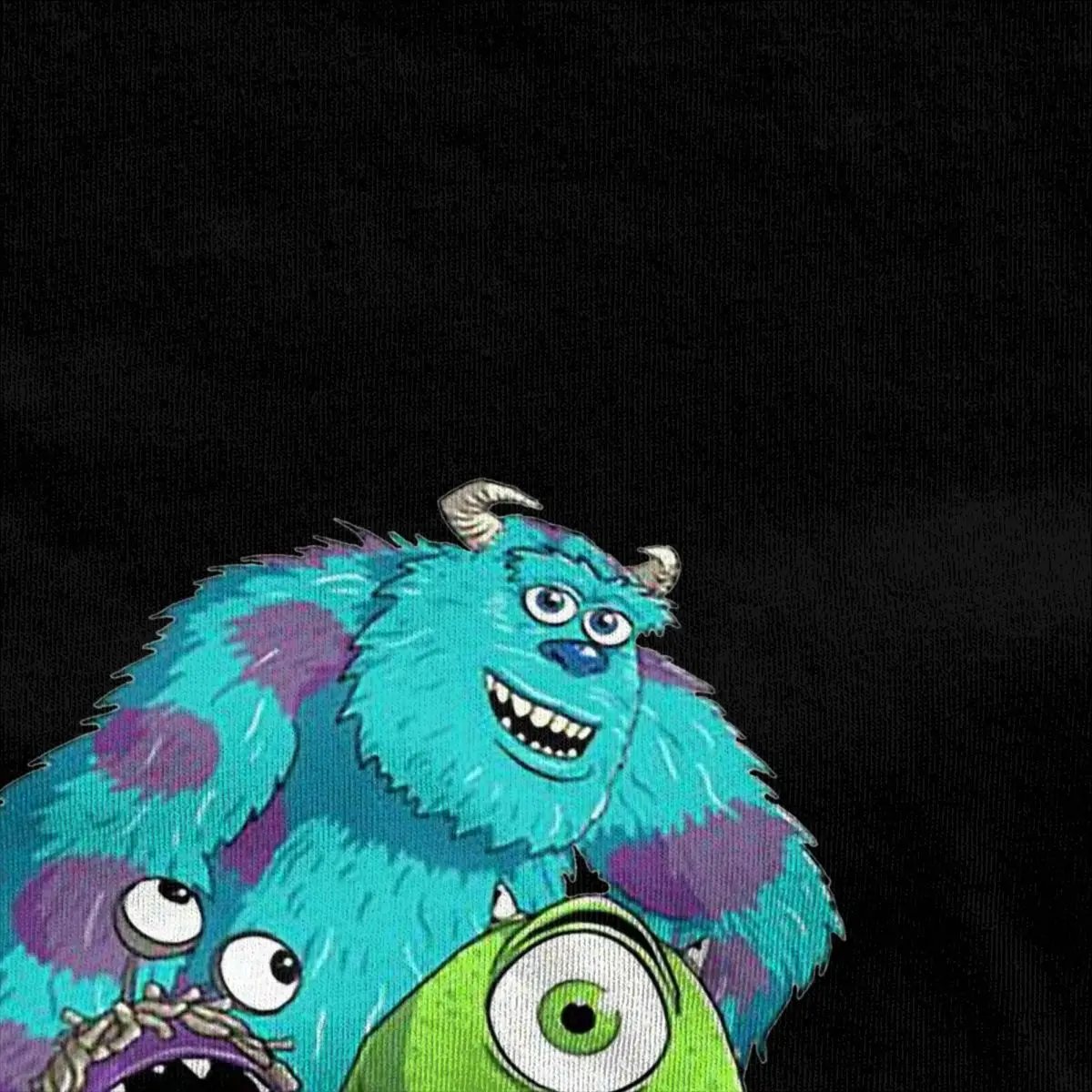 Universidade Monsters Inc camiseta para homens e mulheres, camiseta de algodão, manga curta, roupas vintage, nova chegada, Sullivan Boo