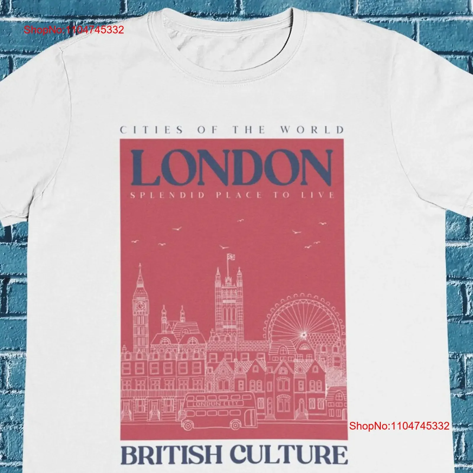 London T Shirt Visi…