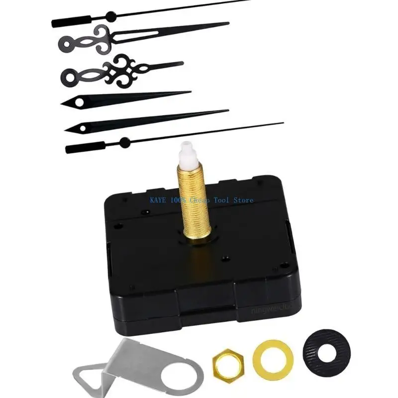 

G6KA Long Shafts Quartzs Wall Clock Movement Mechanism with High Torques for Various Clocks DIY Repair Tool