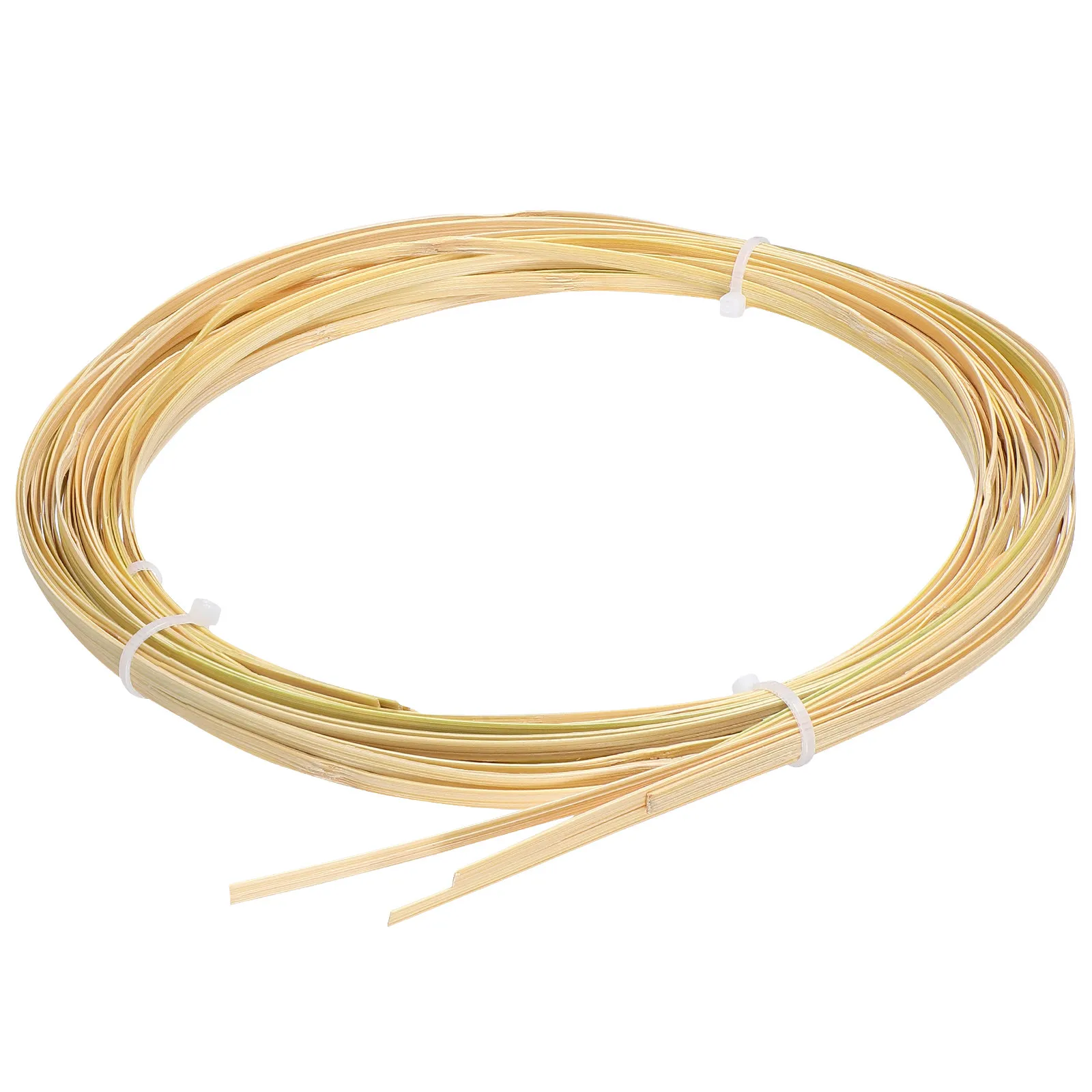 

1 Roll Wide Bamboo Weaving Strips Flexible Flat Coil for DIY Basket Making Bamboo Furniture Craft Home Decor Supplies