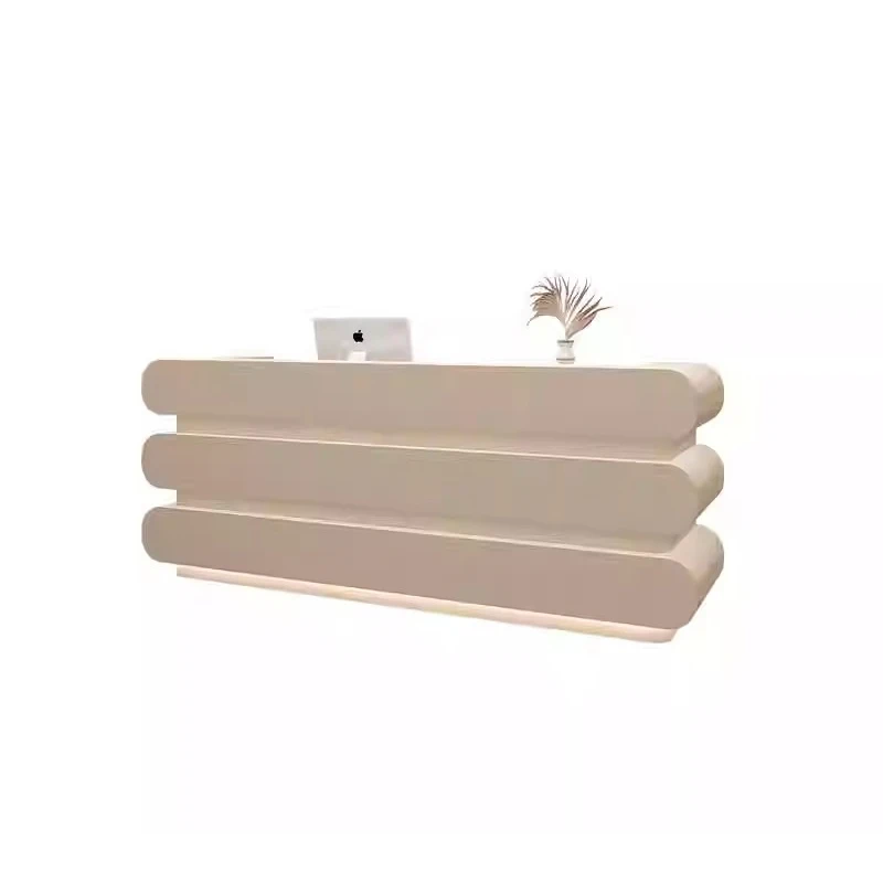 *Modern Reception Desk Beauty Salon Small Simple Design Nail Salon Reception Desk for Boutique