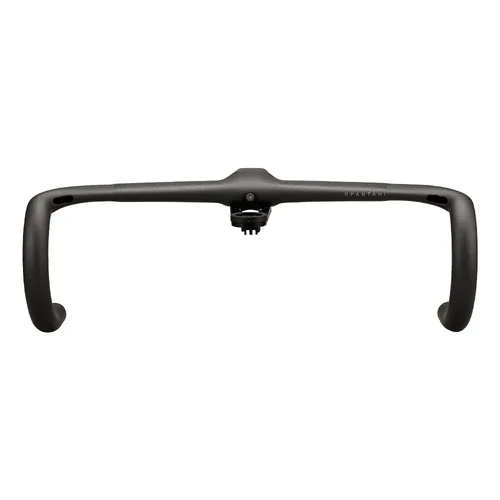 Imagen 2 del producto Nuevo Manillar de fibra de carbono para bicicleta de carretera, cascabel OD2-10 ° Barra doblada de carreras de enrutamiento interno de cabina integrada para OD2 gigante de 31,8 mm