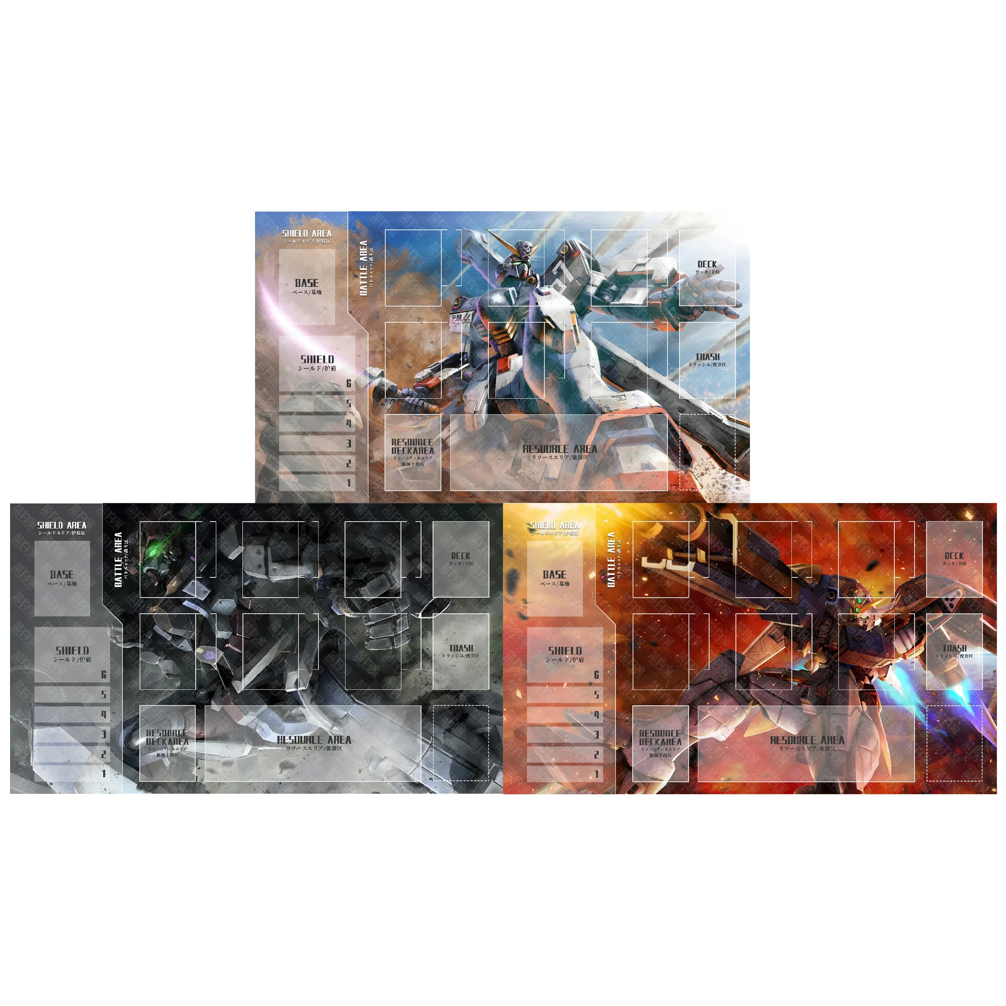 

600X350X2Mm Diy Gundamed Gcg Card Battle Mat Cartoon Gcg Single Player Настольная игра Card Battle Card Pad Аниме Карты Подарочные игрушки