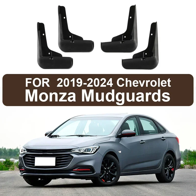 

For T Chevrolet Cruze Monza Cavalier 2009-2024 Fender Mudguard Mud Flaps Guard Splash Front Rear Flap Mudguards Car Accessories