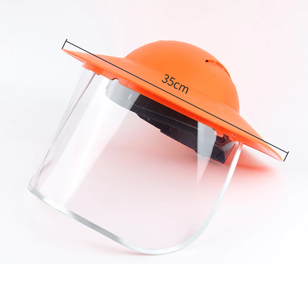 Gardening Headgear Safety Visor Breathable Fit Transparent Visibility Secure Face Coverage Washable And Reusable