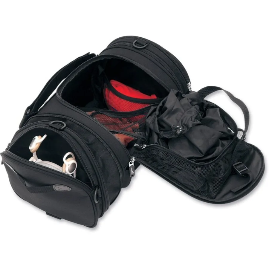 Saddlemen R1300XLE Sac à roulettes de luxe pour siège arrière, sac de barre Sissy, bagages de moto