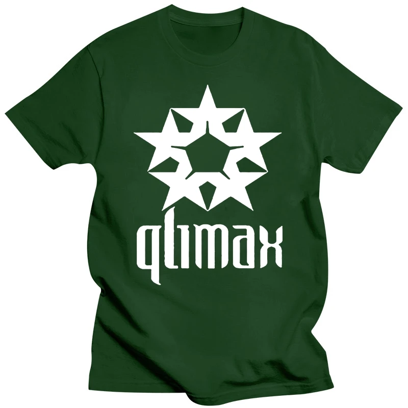 Fashion Mens Short sleeve T Shirt 2019 Qlimax rock band designer men printing dance loose long round neck cool man\'s T shirt