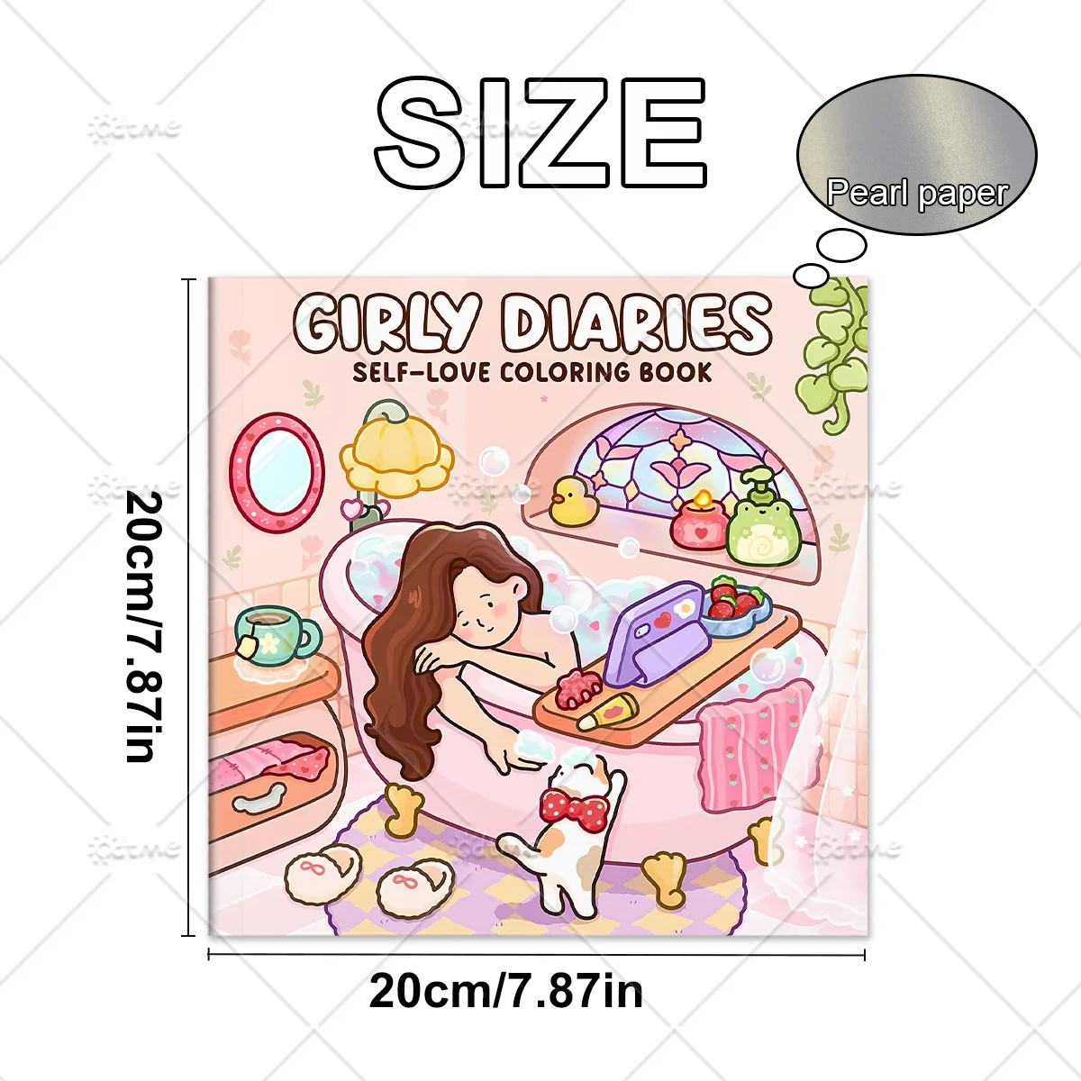 GIRLY DIARIES Livro de Colorir - Food Y Snacks Coloring Book avaliação e preço