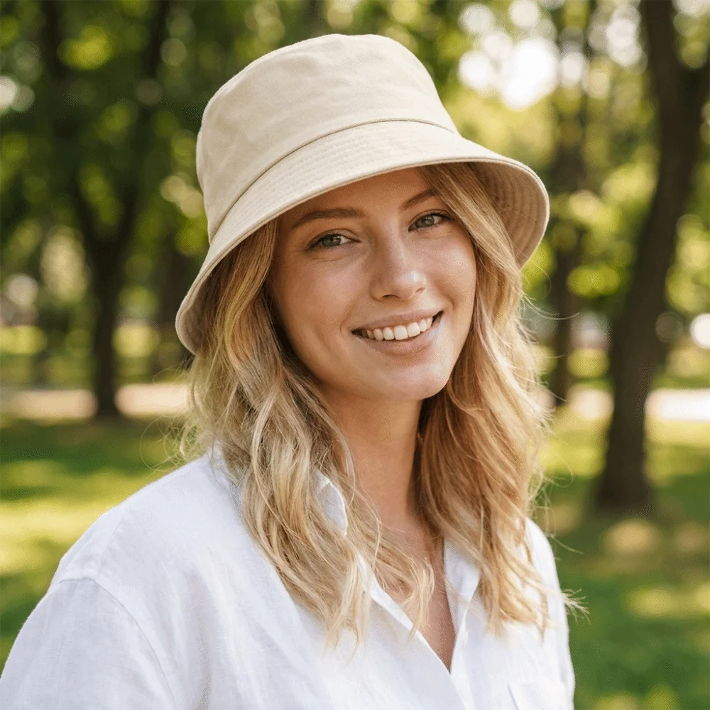 Lightweight UV Protected Fisherman Hat Foldable Wide Brim Sun Hat Parent Unisex Style Breathable Bucket Hat Fishing