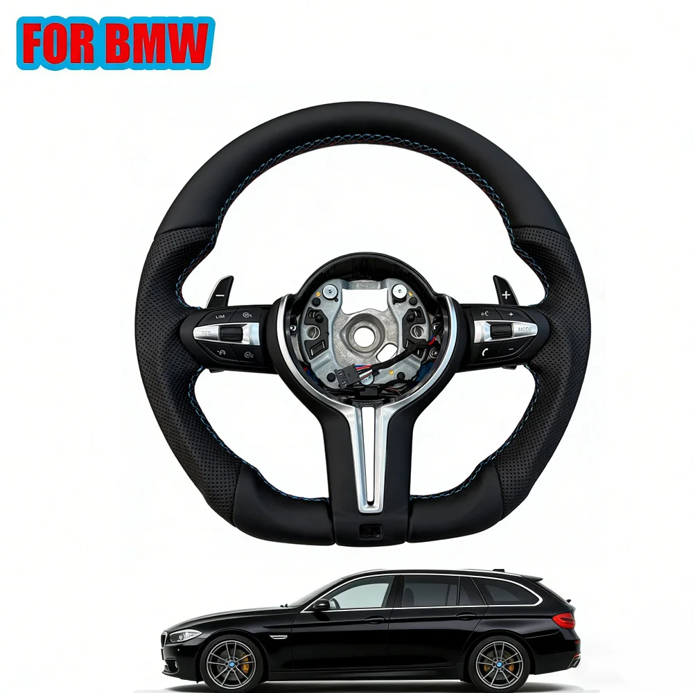 

High Grade Leather Assembly Steering Wheel for BMW E34 E46 E61 E63 E71 E82 E90 E92 F10 F20 F30 F31 F86 F92