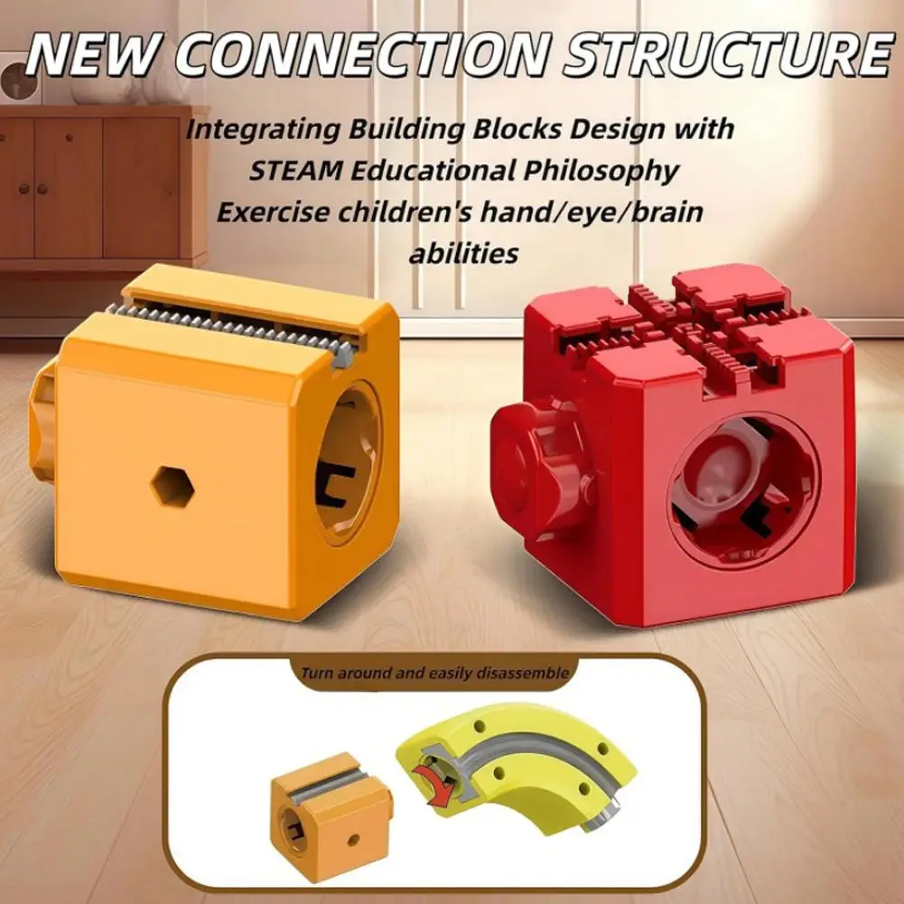 Anti-Gravity Train High Speed Rail Electric Magnetic Splicing Track Set DIY Block Children's  Assembled Building Block Track