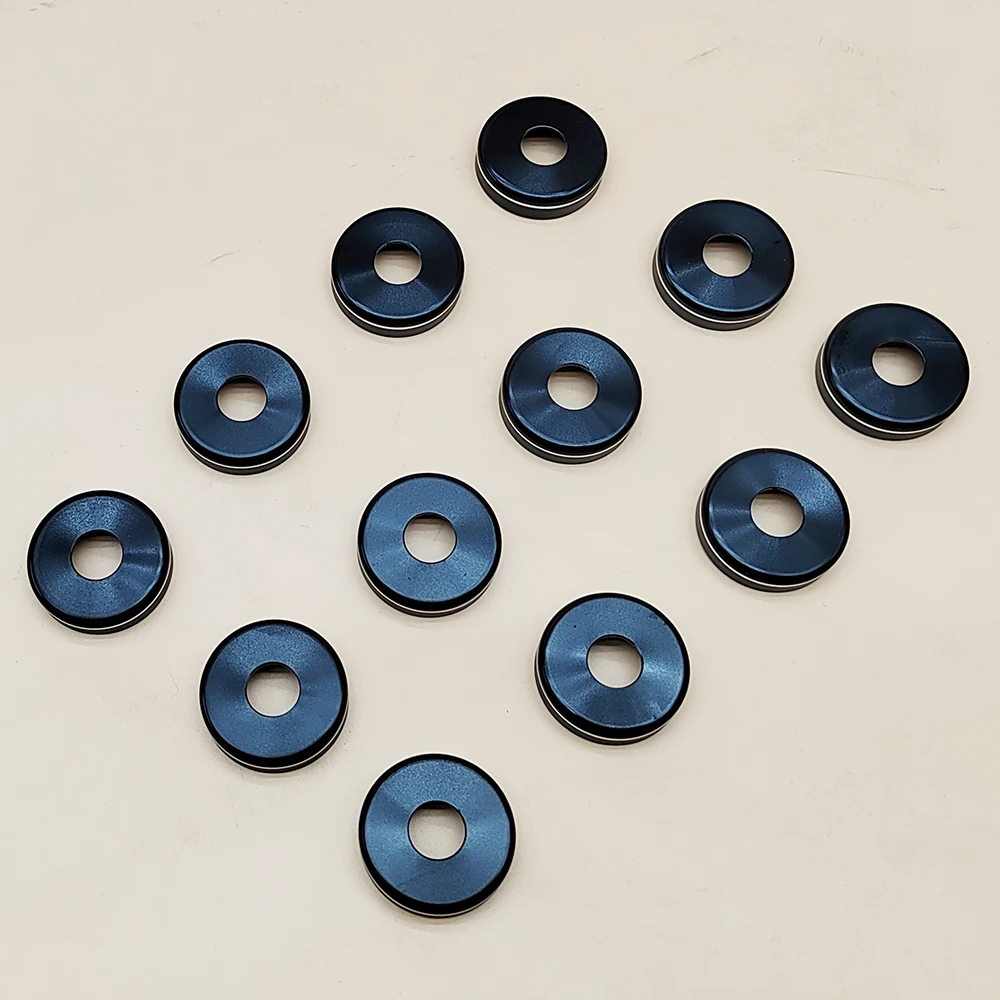 12PCS Aluminum A-Arm Dust Cover Caps For Yamaha YFZ450 2004-2009 2010 2011 2012 2013