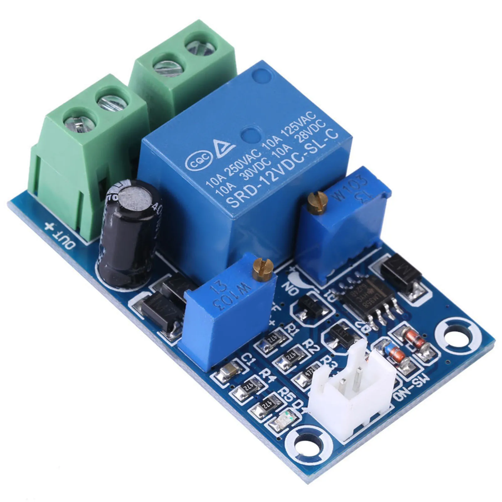 12V Battery Low Voltage Cut off Automatic Switch On Recovery Protection Module Undervoltage Control Switch