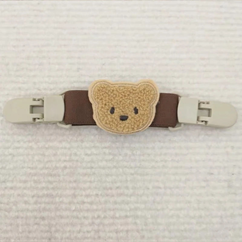 Korea Bear Baby Suspender Skirt Strap Clip Anti-drop Strap Clip