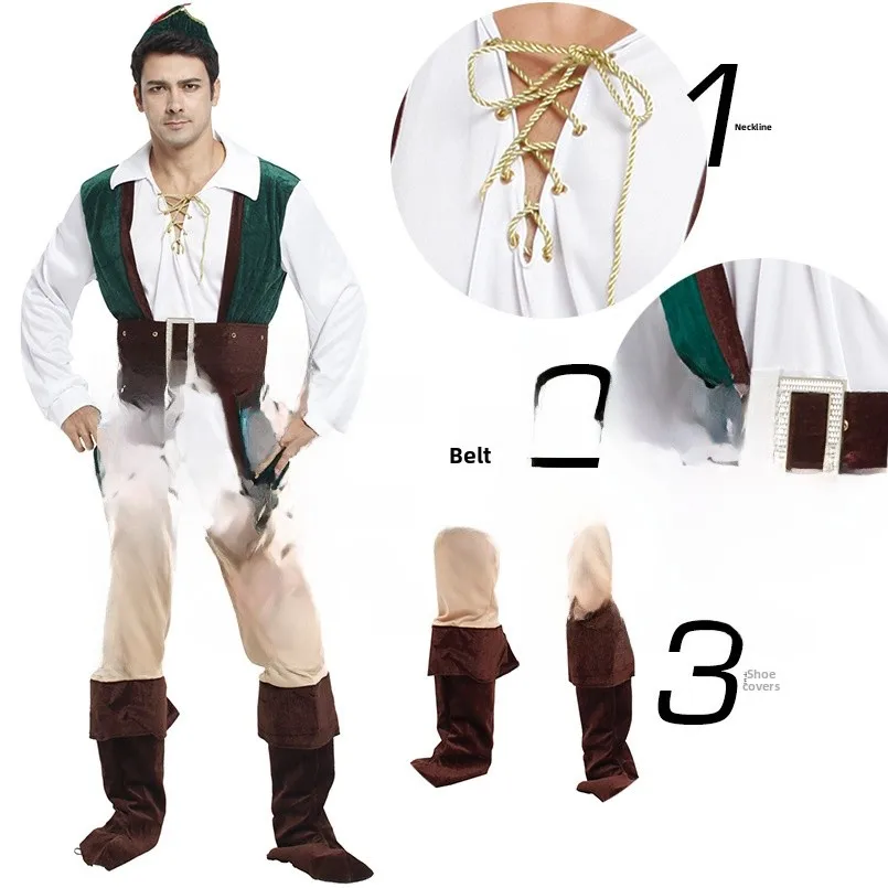 2025 New loween Cosplay Costume Adult  Performance Clothes Forest Child Outfit Chinese Stage Performance Traditional...