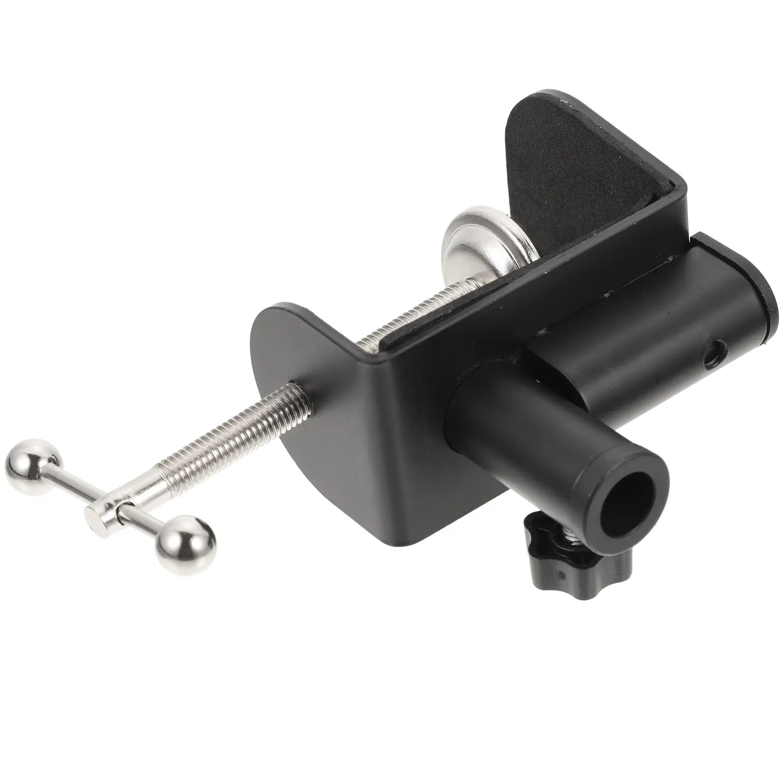 Versatile Adjustable Desk Clamp Holder for Table Lamp Microphone Stand Sturdy Table Mount Clip with Protective Sponge Pads Home