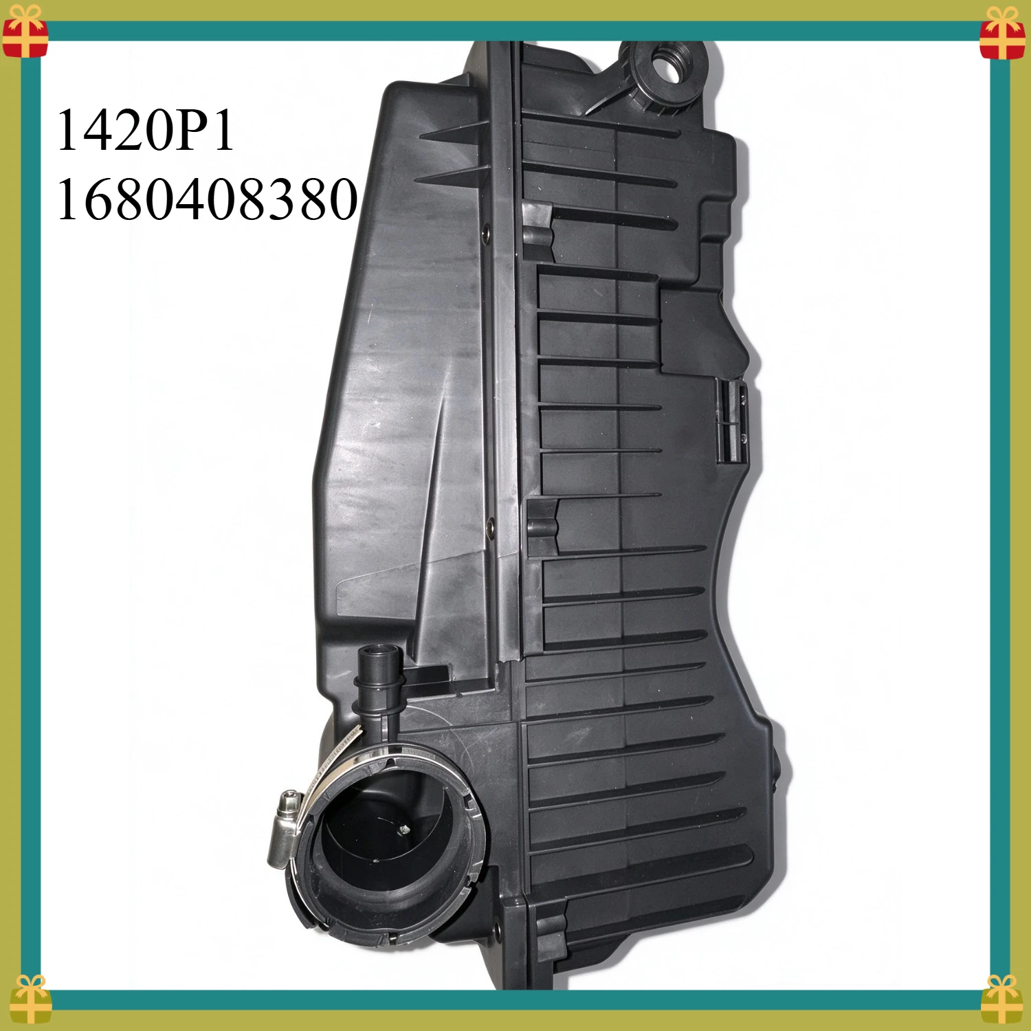 1420P1 1680408380 Air Filter Housing Shell Clearner Cover Case Strainer，For Peugeot 206 307 408 Citroen C4 1.6