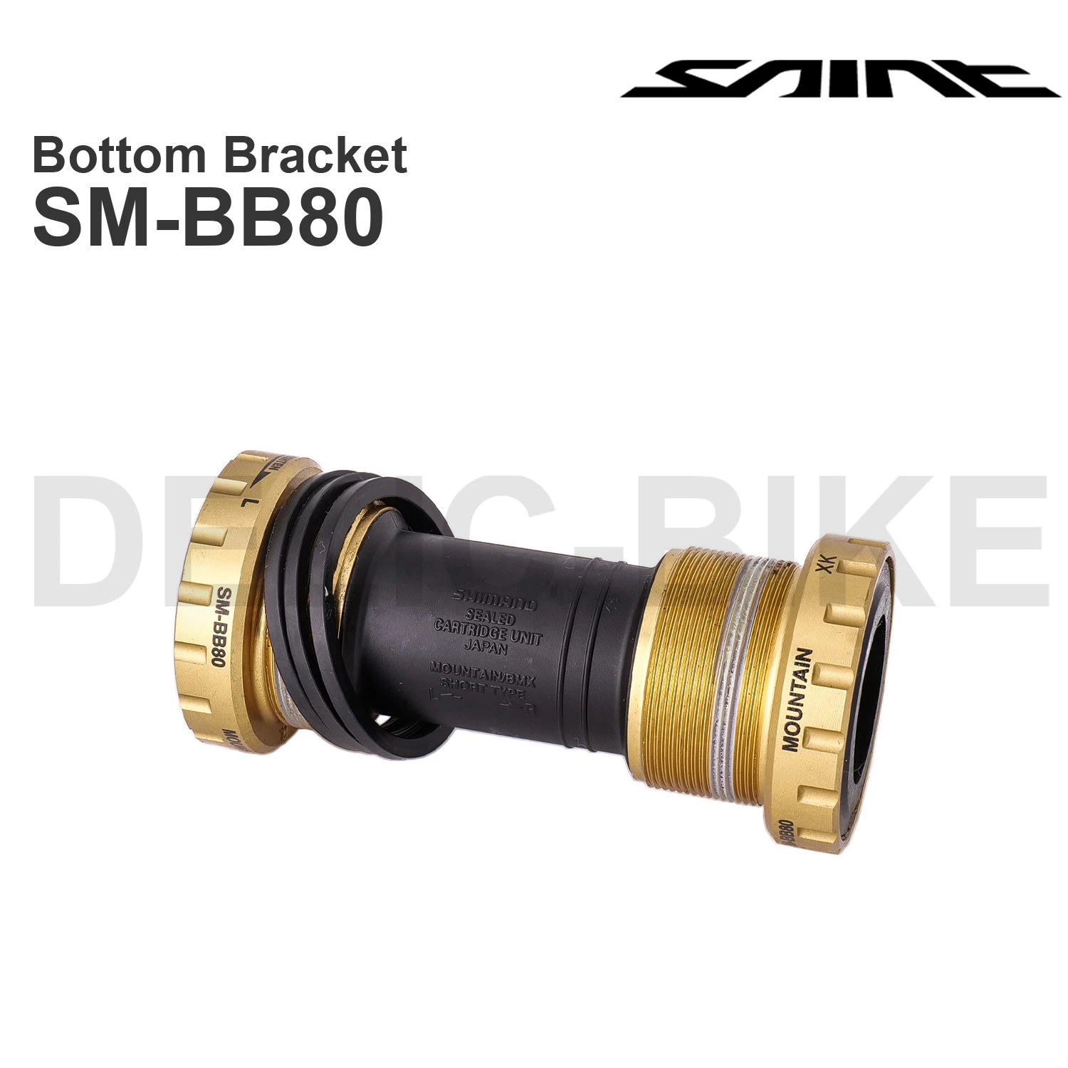 Original SHIMANO SAINT M820 SM-BB80 Bottom Bracket - Threaded