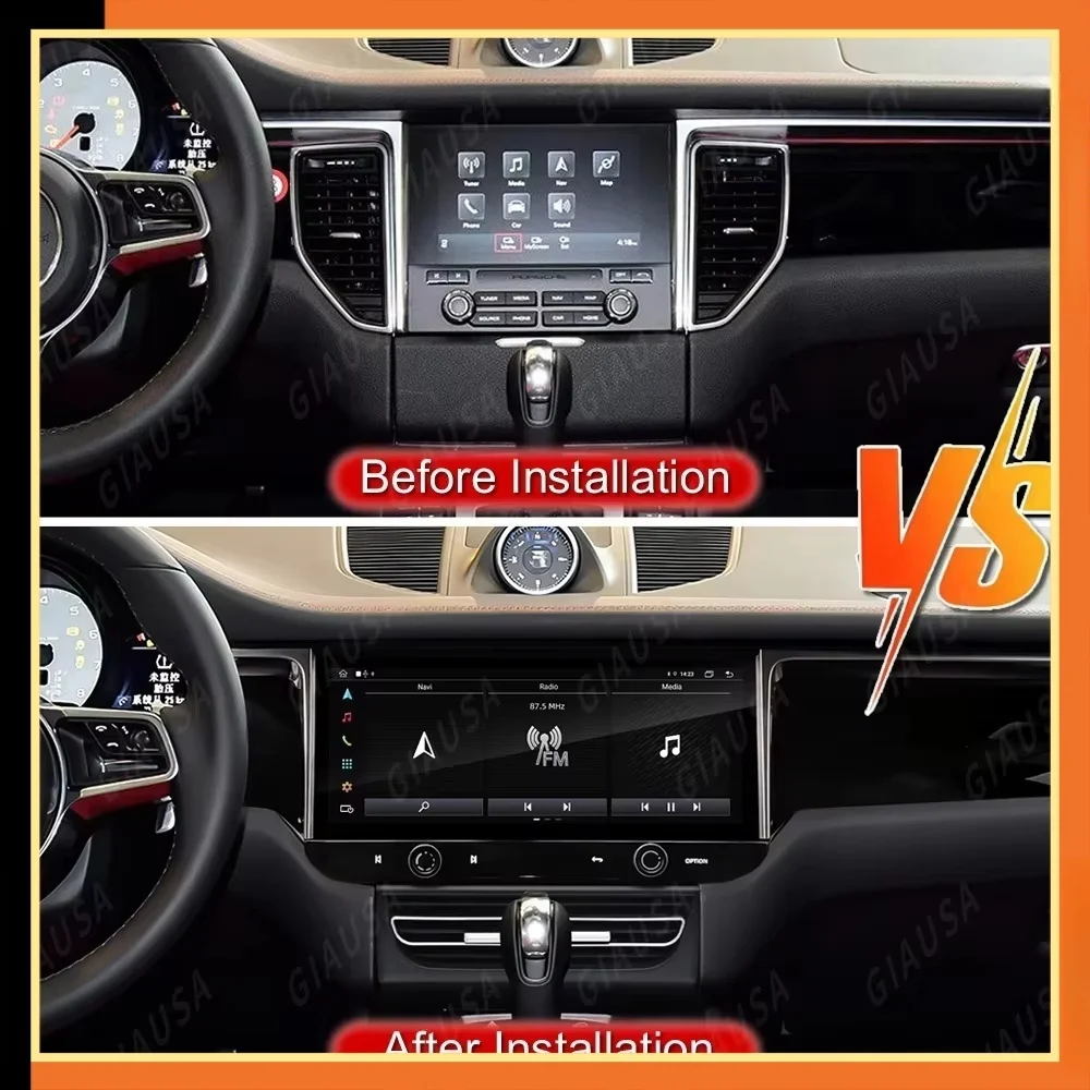 Car Radio For Porsche Macan 2011-17Multimedia Video Player 2Din 4G GPS Navigation HD Auto Stereo Carplay DSP Audio DVD Head Unit