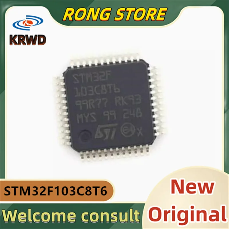 10 шт. STM32F103C8T6 новый оригинальный F103C8T6 LQFP48