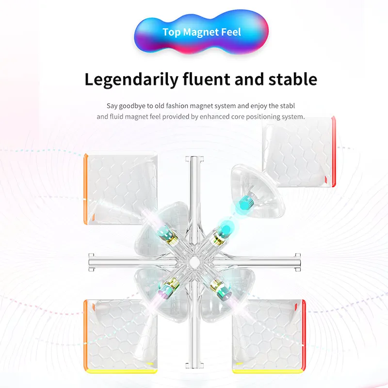 Магнитная Магия GAN 11 M Air 3x3x3 скоростной 11 Duo куб профессиональный GAN11 Магнитный пазл 11 M игрушки для детей