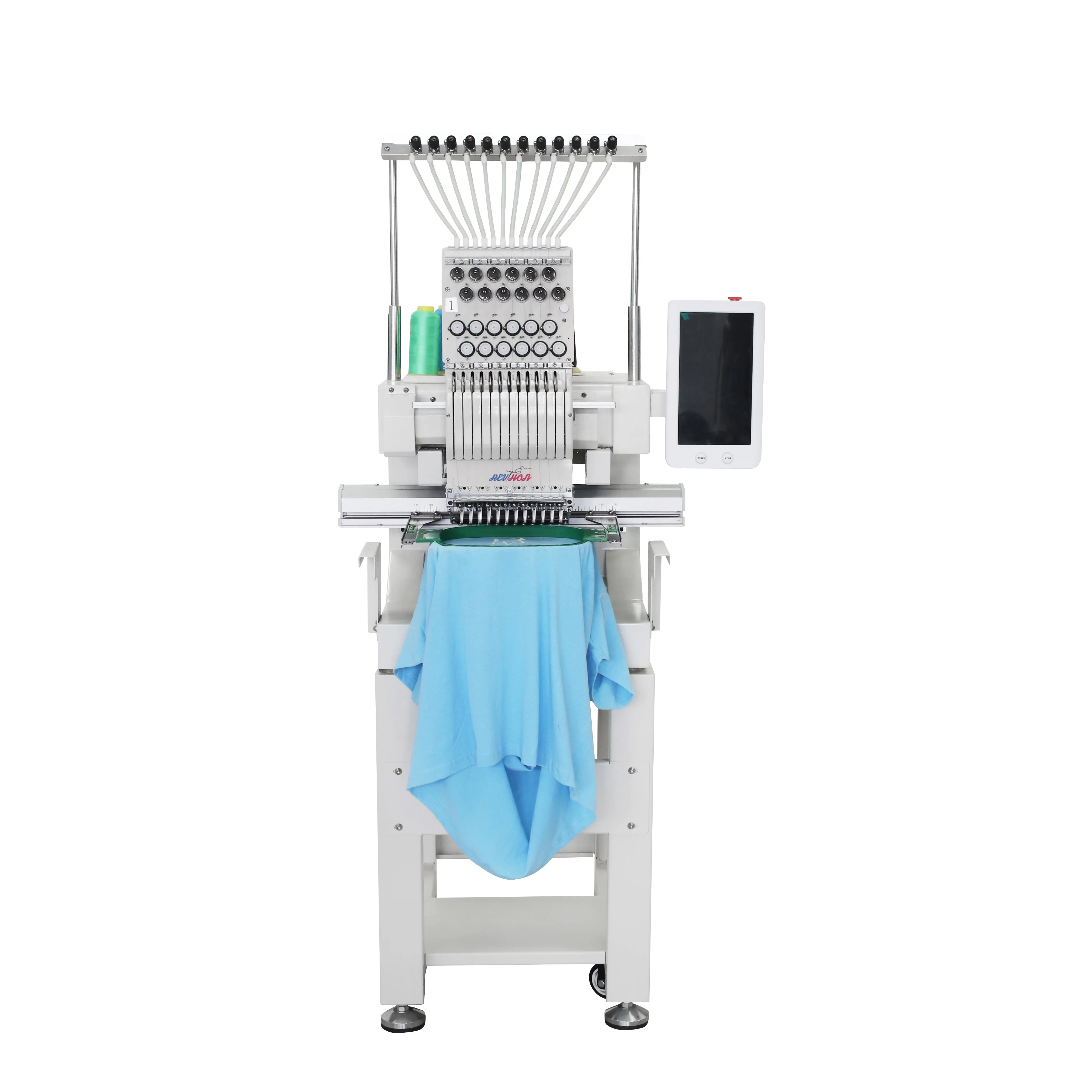 Multi-function computerized single head home use domestic embroidery machine