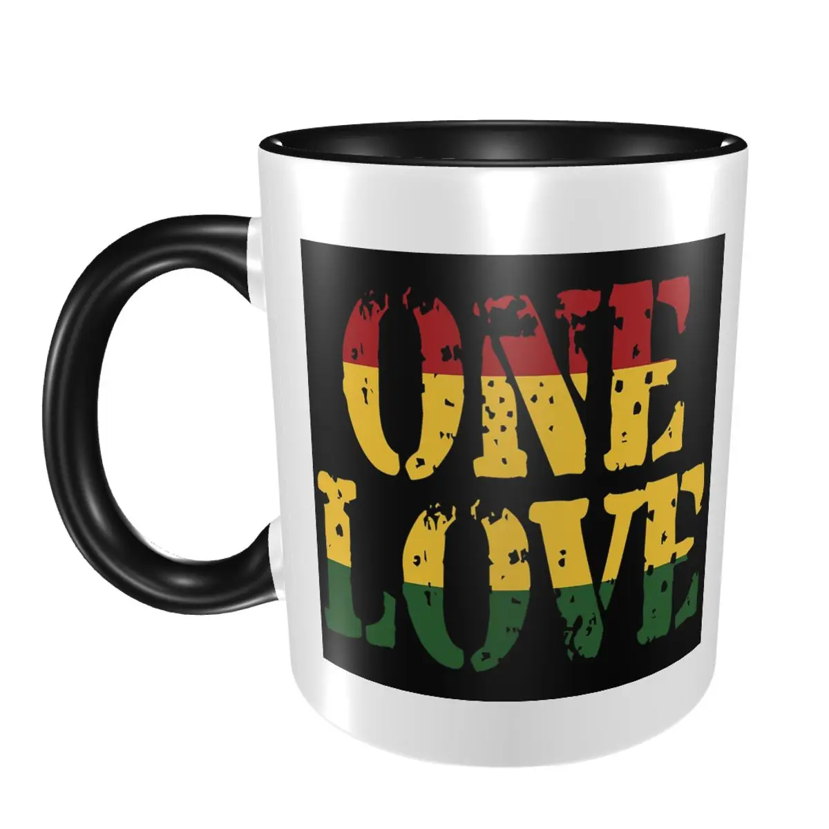

Harajuku Винтажный стиль Arts Bob Marley One Love Кружка Забавные керамические кофейные чашки Чайные кружки Молочная чашка Посуда для напитков Подарки для друзей
