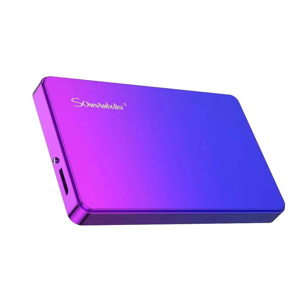 SomnAmbulist HDD 2,5 Zoll tragbare externe Festplatte 320 GB 500 GB 1 TB USB 3.0-Speicher, kompatibel mit PC, Laptops, TV, PS4, Xbox