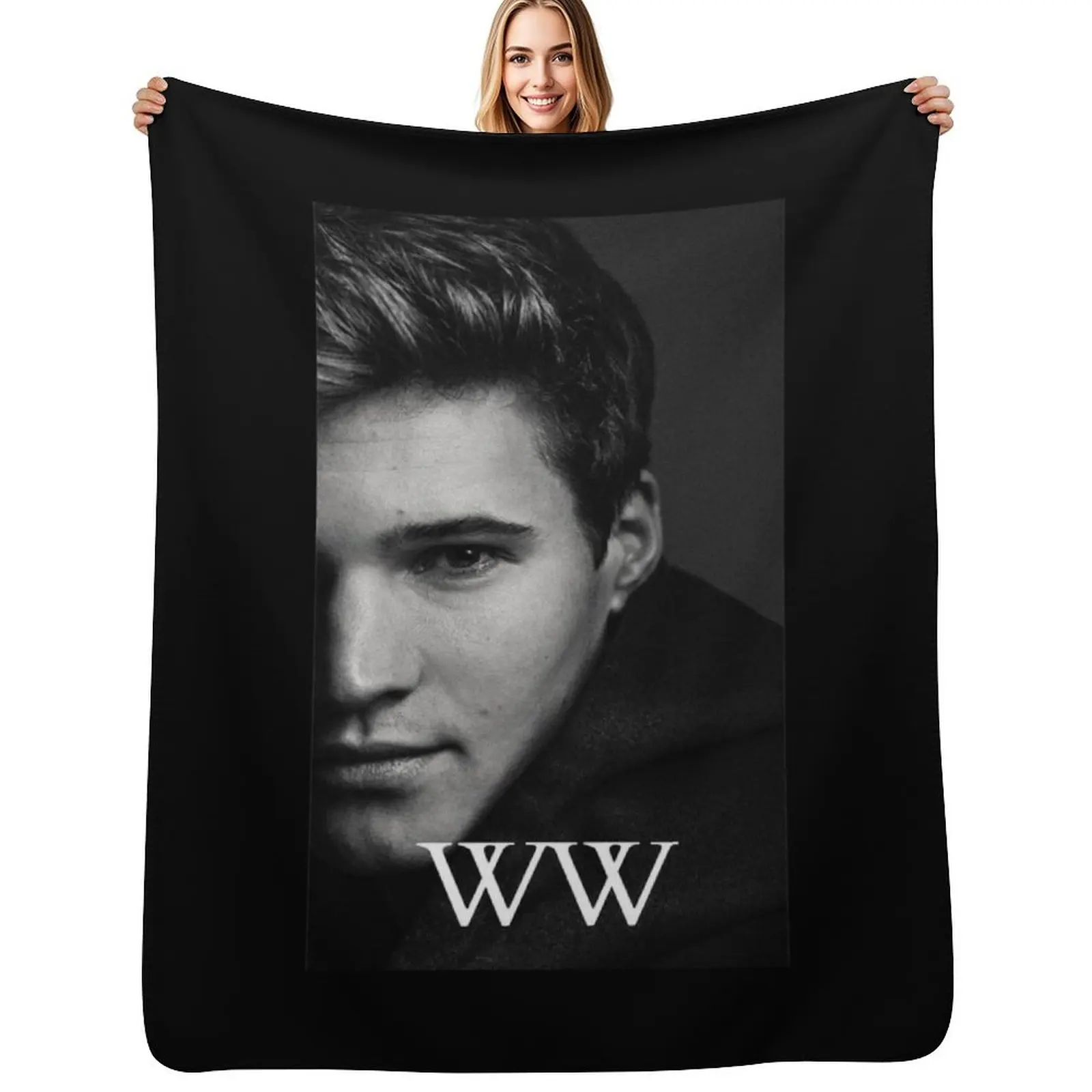 Wincent Weiss Black & white Throw Blanket Warm Throw Blanket Gift for Anniversary