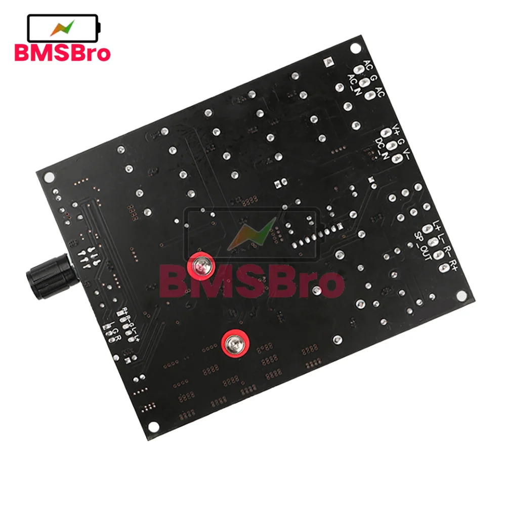 Imagem -06 - Placa de Amplificador de Potência Digital Alta Potência Dual-channel Amplificador Classe d Super Tda8950 Stereo 210wx2 Tda8954