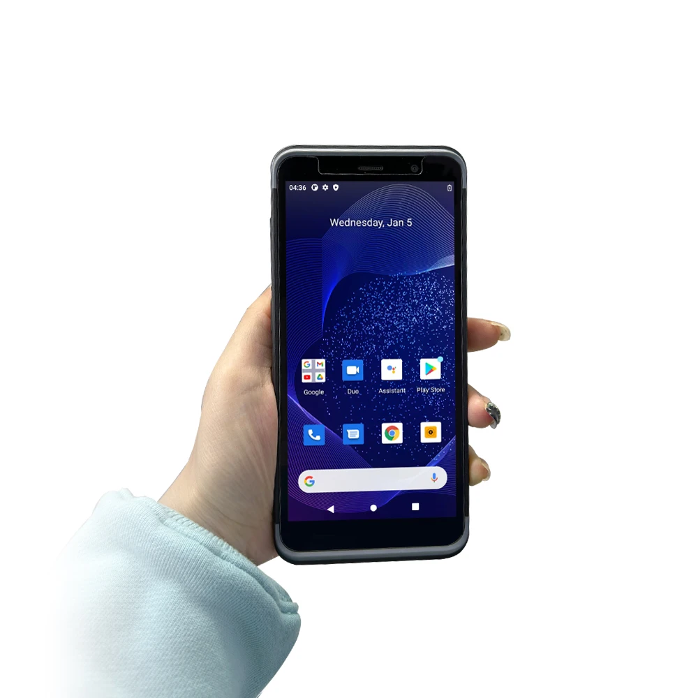 RAKINDA S80 UHF Android 11 جهاز المساعد الشخصي الرقمي المحمول القوي مع قارئ UHF RFID ذاكرة كبيرة للتطبيقات الطبية والصحة