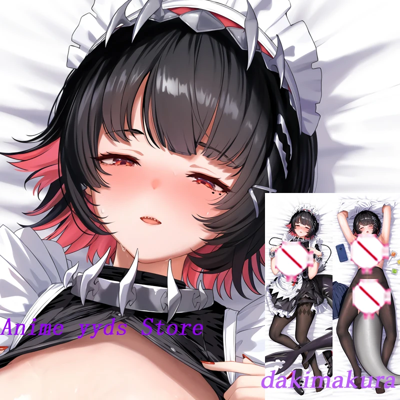 Dakimakura Anime Ellen Joe Body Pillow غطاء بالحجم الطبيعي مطبوع على الوجهين هدية