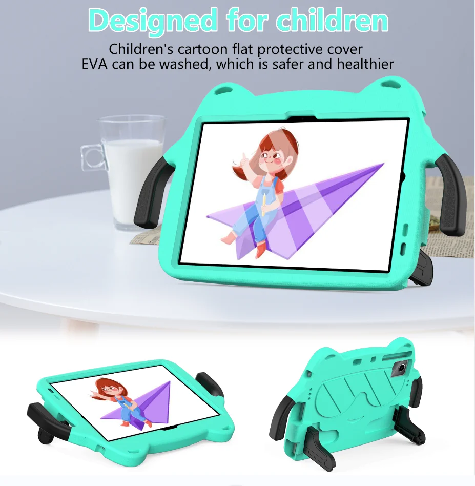 Kids EVA Case For Lenovo Tab M11 11 inch / Xiaoxin Pad 2024 11 inch TB-331FC TB-330FU Shockproof Rugged Stand Tablet Cover